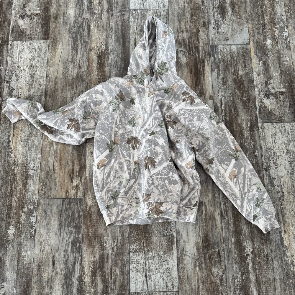 Abercrombie and Fitch Hooded Camo Sweatshirt